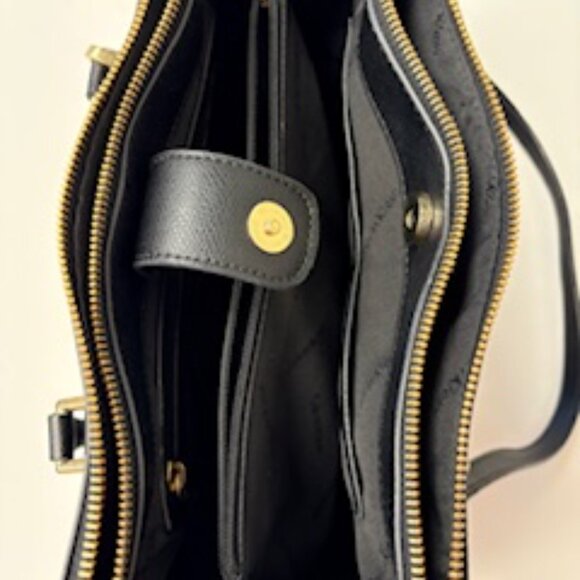 Calvin Klein Classic Black Satchel - Picture 5 of 7